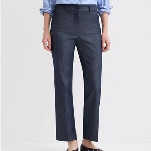 Loft Parker Straight Pants in Refined Denim